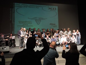 Premiados en el escenario del Teatro Rojas de Toledo
